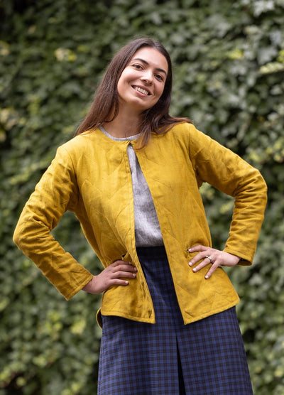 Quilted Tamarack Jacket in European Linen