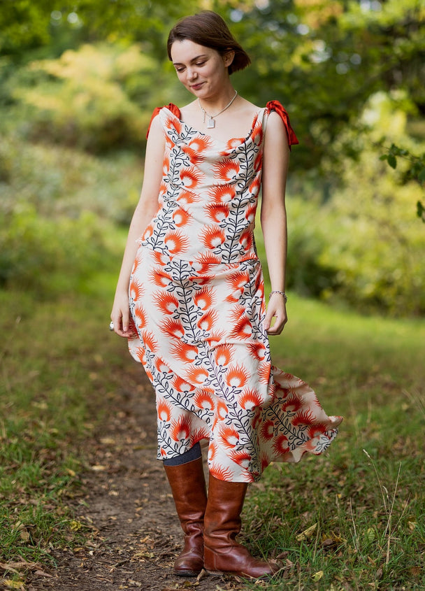 Printed Tencel - High Noon Ingrid Summer