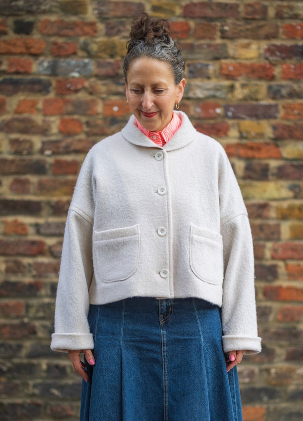Sanda Jacket in Boiled Wool