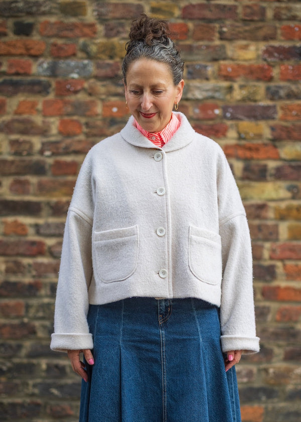 Sanda Jacket in Boiled Wool