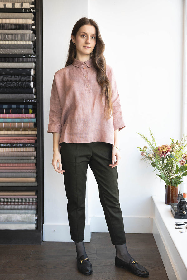 European Herringbone Linen