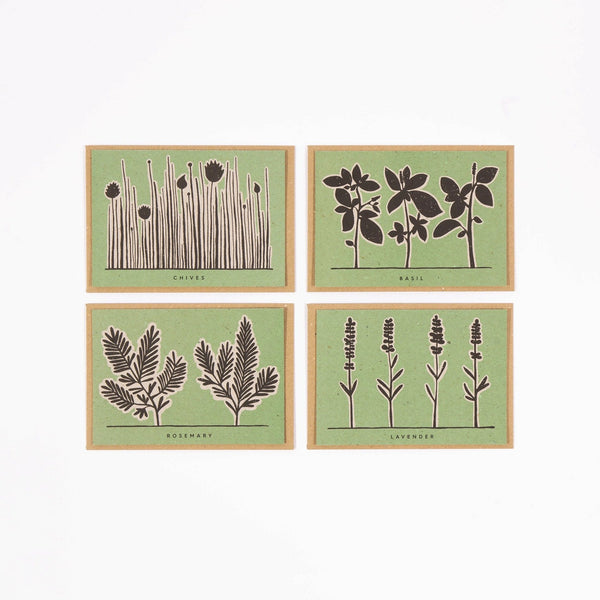 Studio Wald Recipe Notecards - Veg - Herbs
