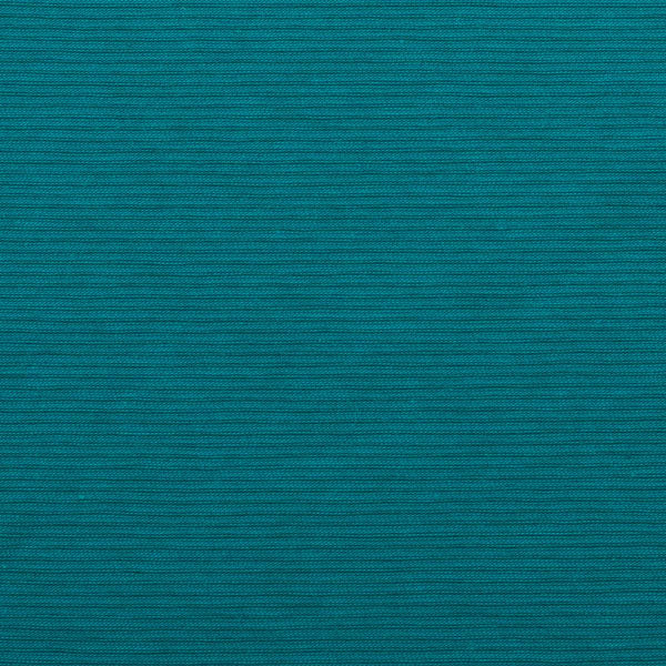 Needle Stripe Cotton Jersey - Teal