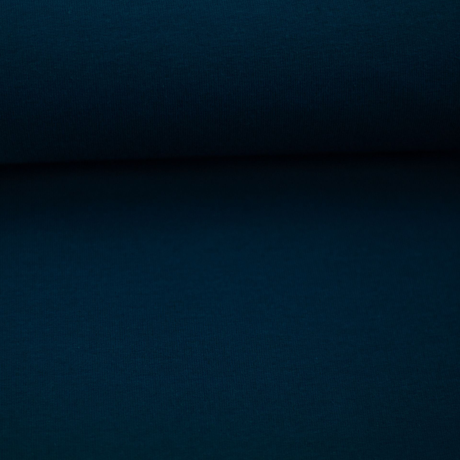 Medium Weight Cotton Loopback Jersey - Ocean