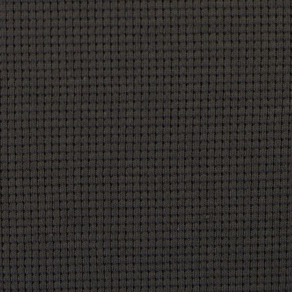 Waffle Jersey - Anthracite Grey