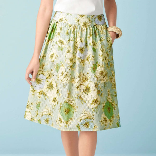 Women's Gathered Skirt in 3 Lengths S1369