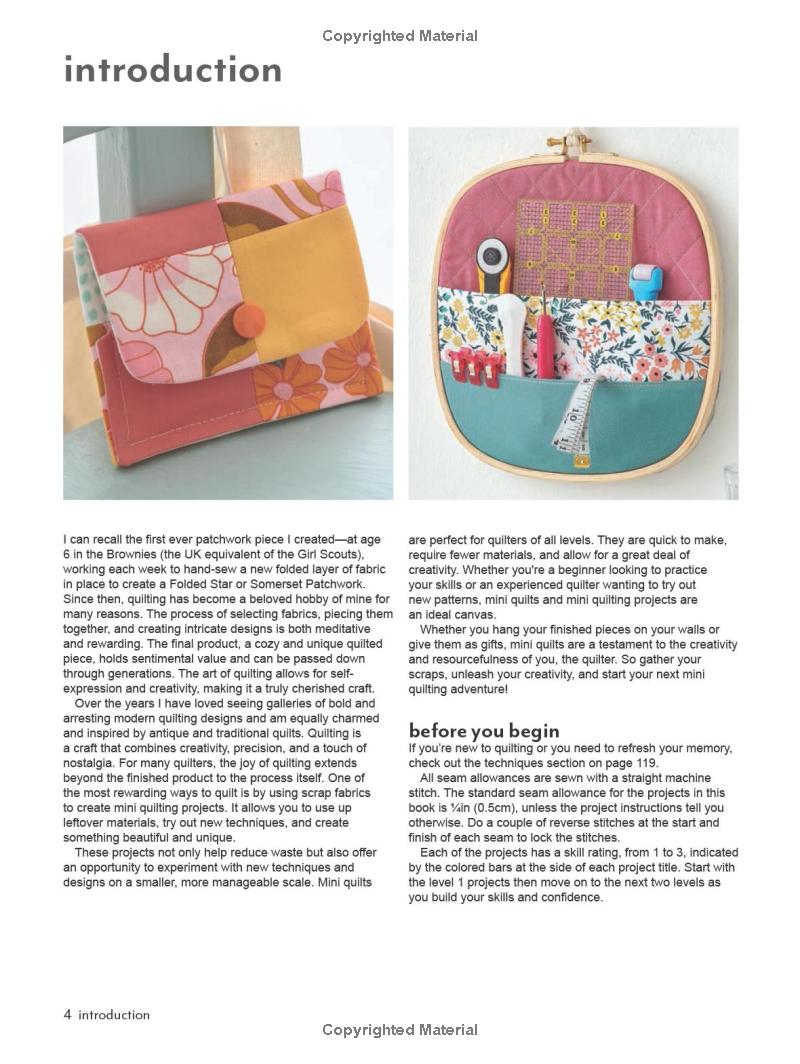 Mini Quilting - Laura Strutt