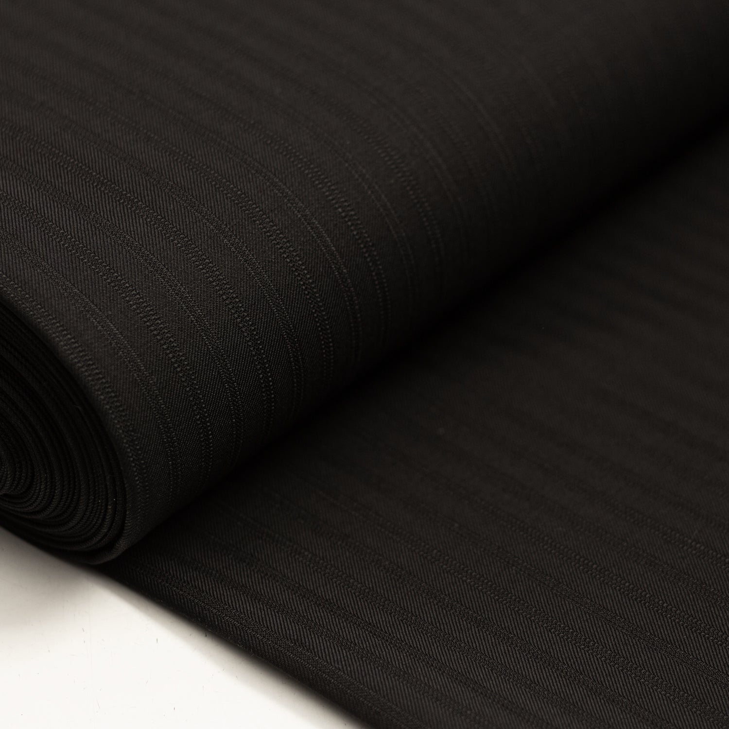 Railroad Wool Suiting - Black