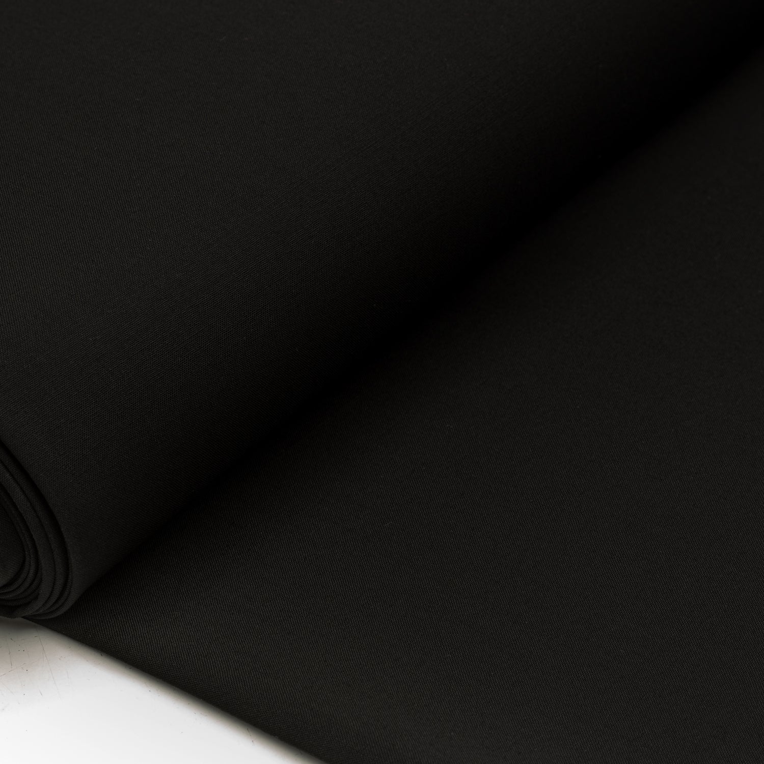 Fine Wool Suiting - Black