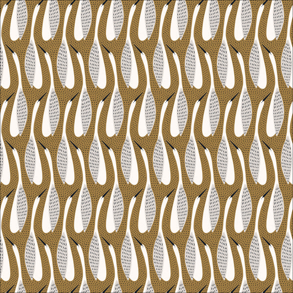 Printed Organic Cotton Poplin - Harrison from Grassroots by Amy MacCready
