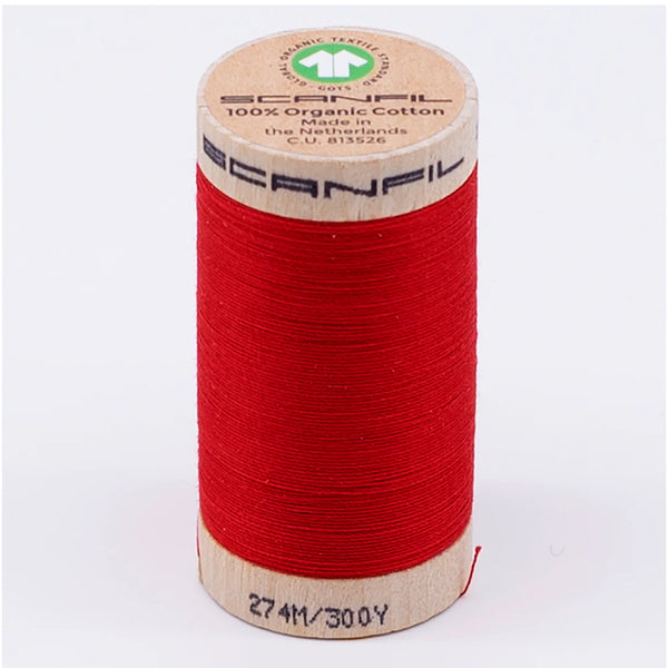 Organic Thread - 275m - 4805 - Red