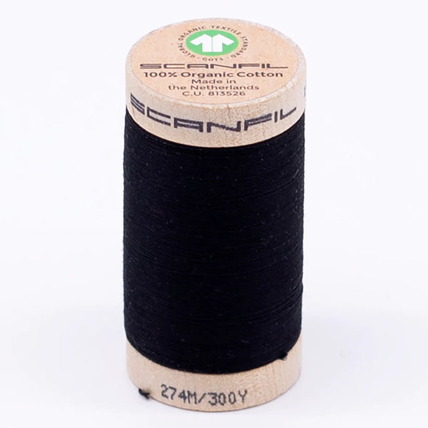Organic Thread - 275m - 4808 - Black