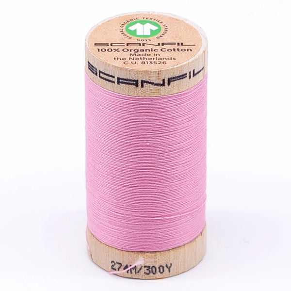 Organic Thread - 275m - 4809 - Candy Pink