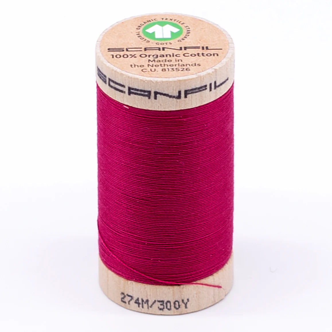 Organic Thread - 275m - 4811 - Fuchsia