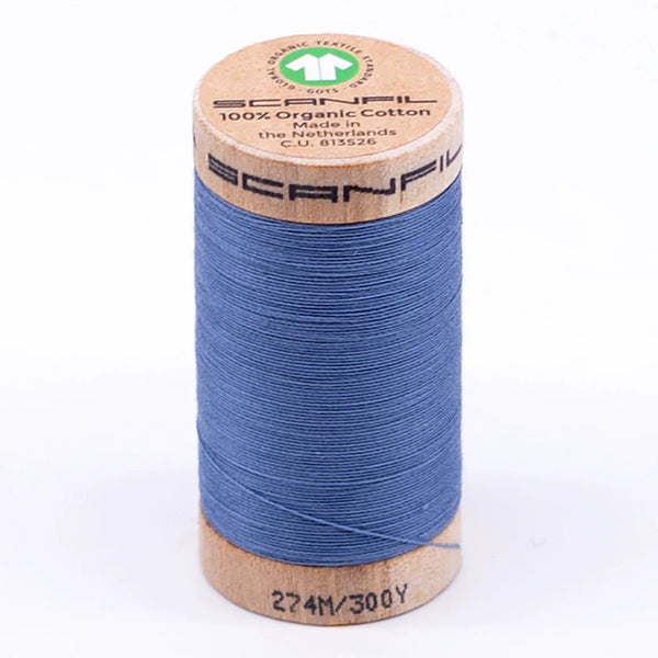 Organic Thread - 275m - 4816 - Denim