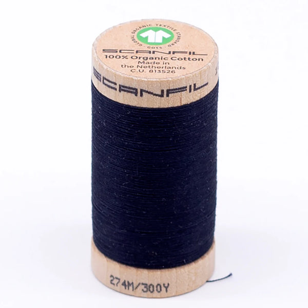 Organic Thread - 275m - 4818 - Navy