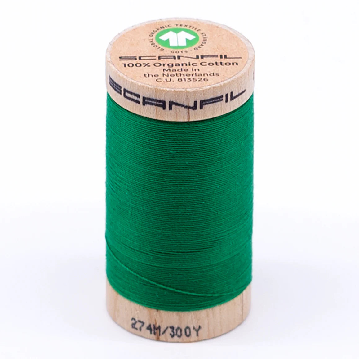 Organic Thread - 275m - 4821 - Emerald