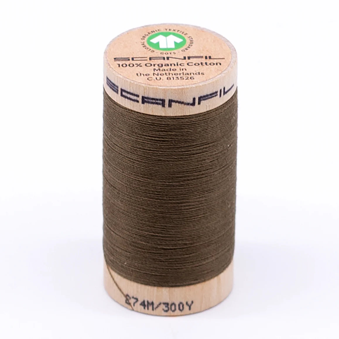 Organic Thread - 275m - 4824 - Lead Gray