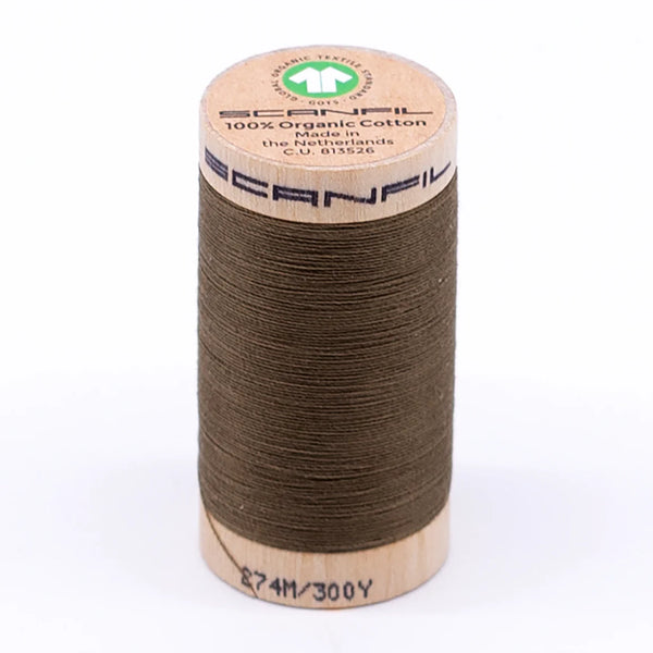 Organic Thread - 275m - 4824 - Lead Gray