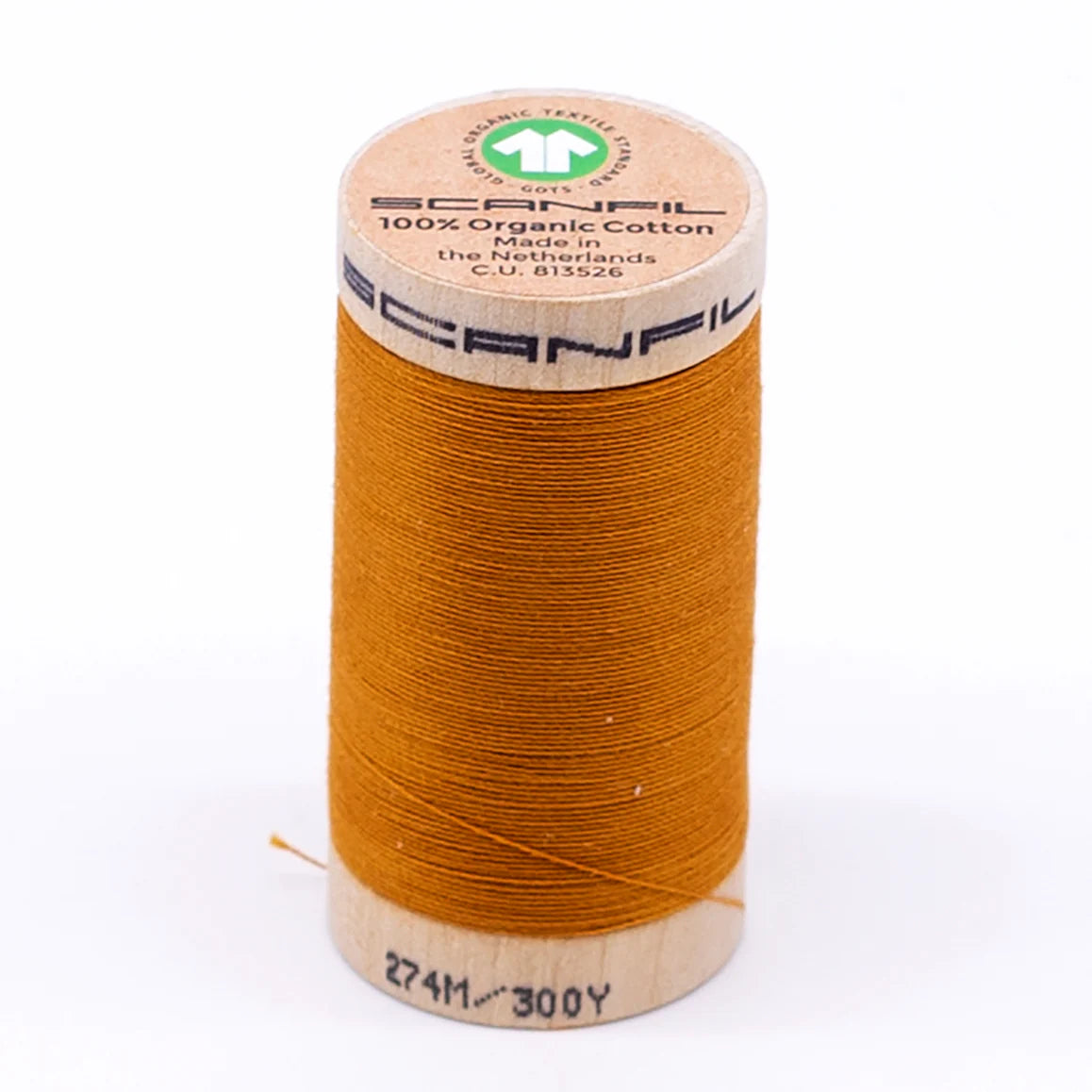 Organic Thread - 275m - 4826 - Gold