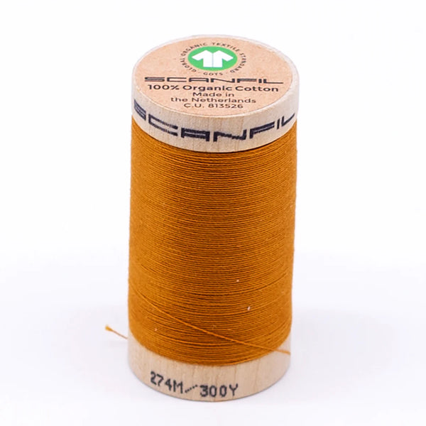 Organic Thread - 275m - 4826 - Gold