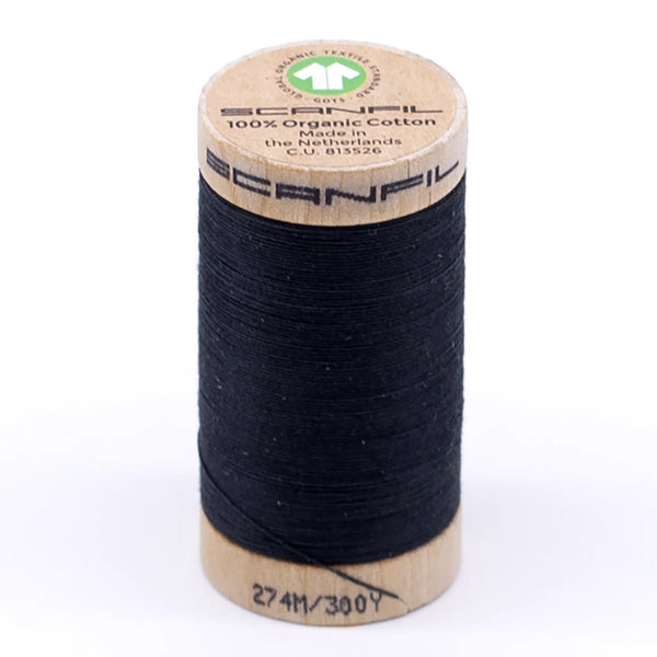 Organic Thread - 275m - 4833 - Charcoal