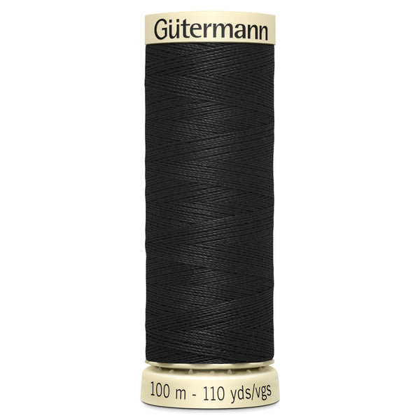 Gutermann Sew All Thread - Black 000
