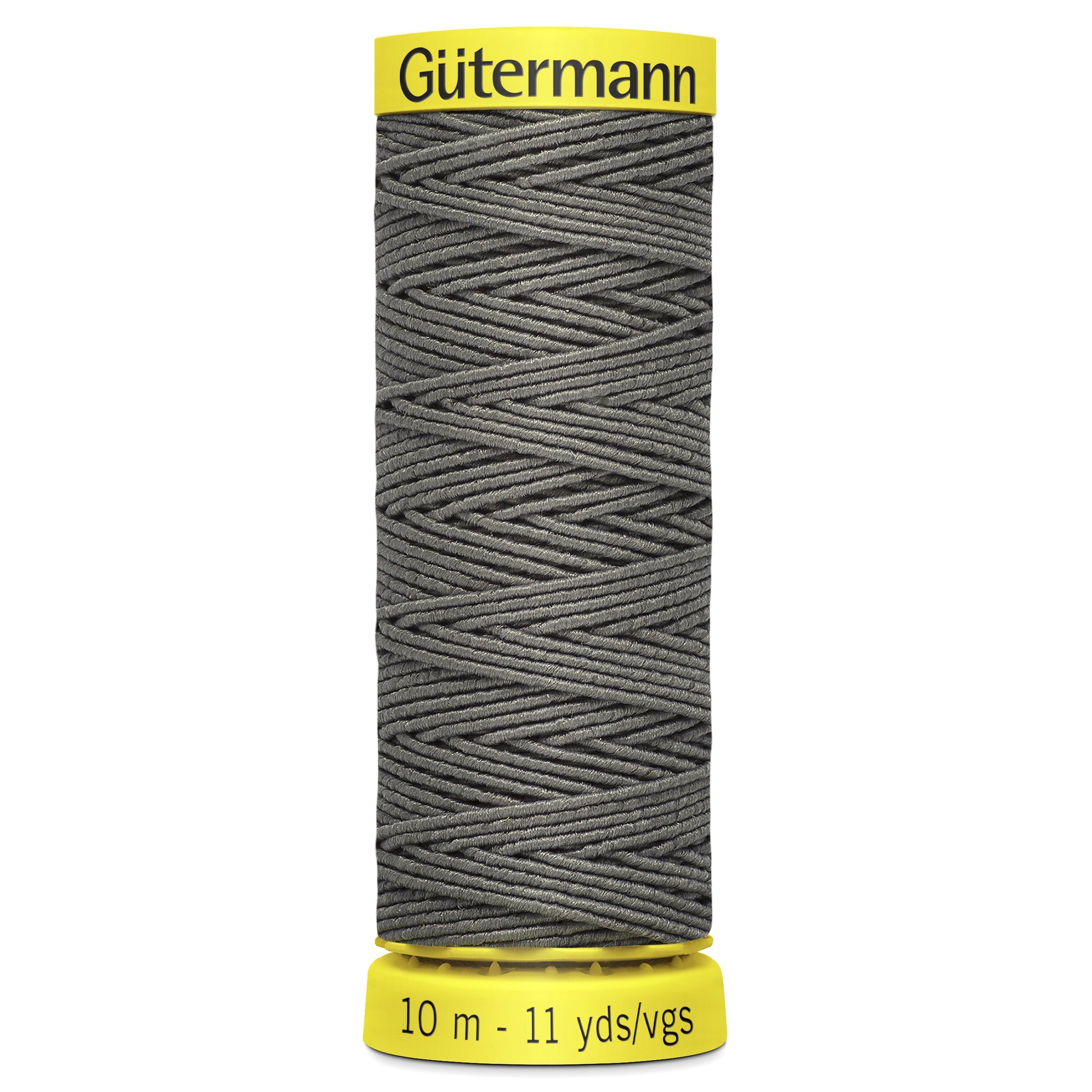 Gutermann Shirring Elastic -  10m Grey