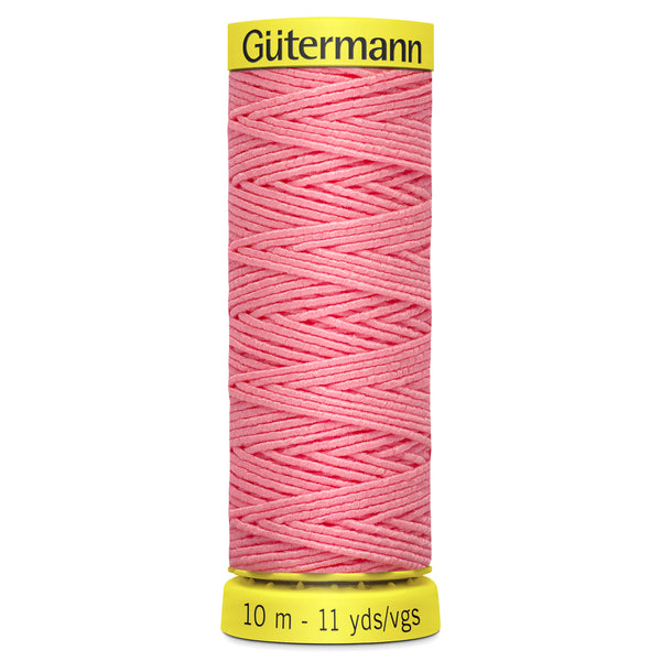 Gutermann Shirring Elastic -  10m Pink