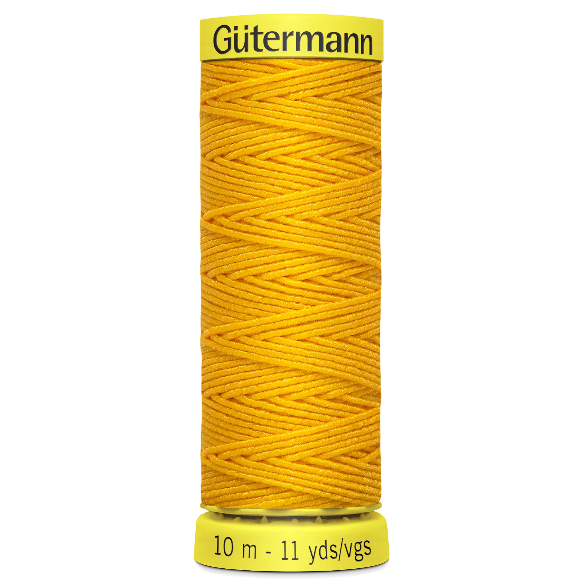Gutermann Shirring Elastic -  10m Yellow