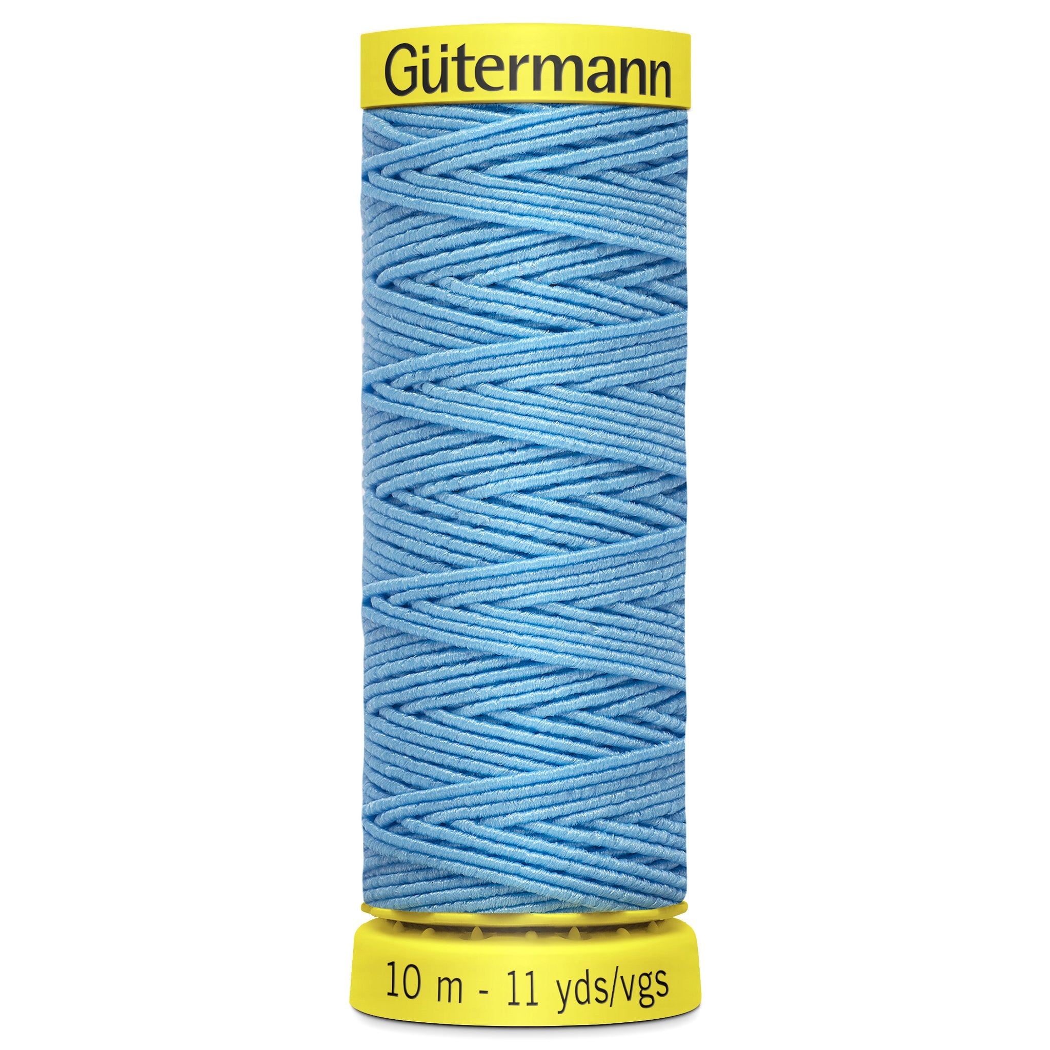 Gutermann Shirring Elastic -  10m Sky Blue