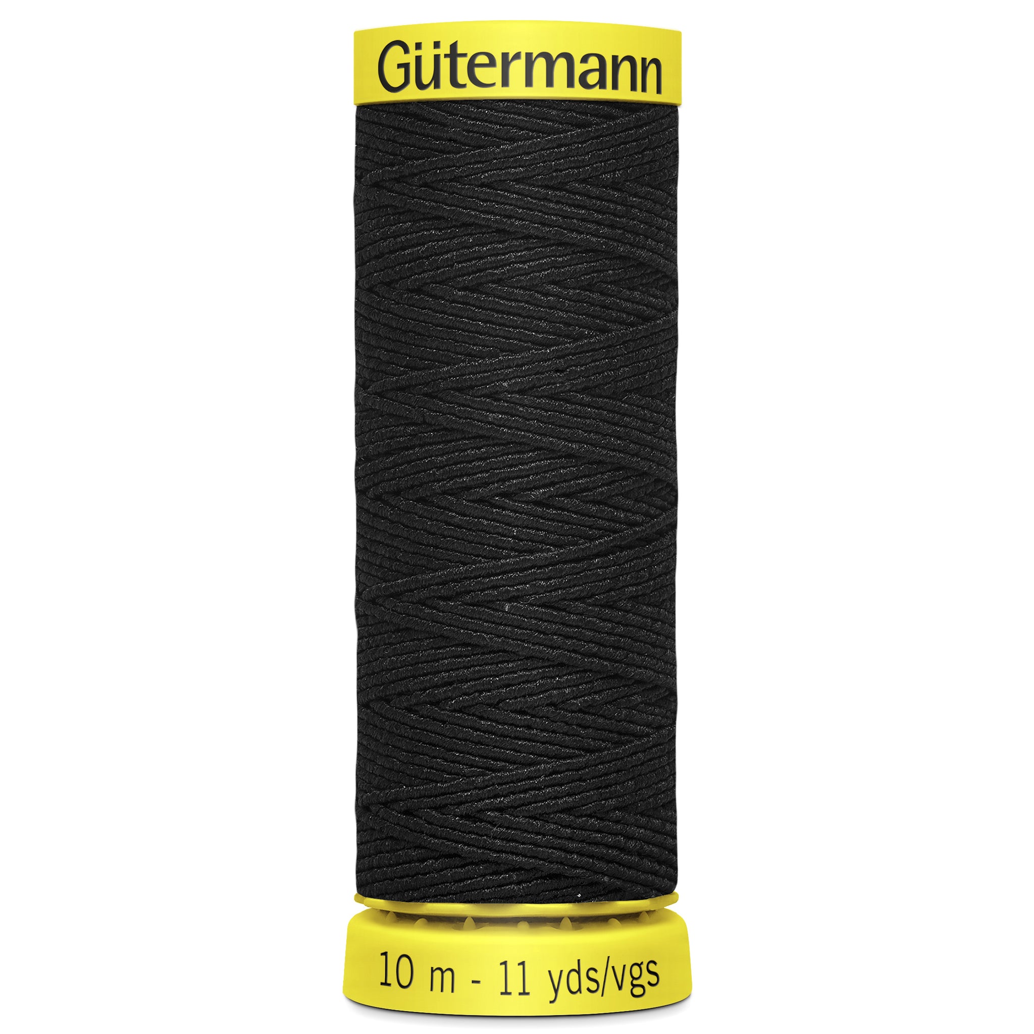 Gutermann Shirring Elastic -  10m Black