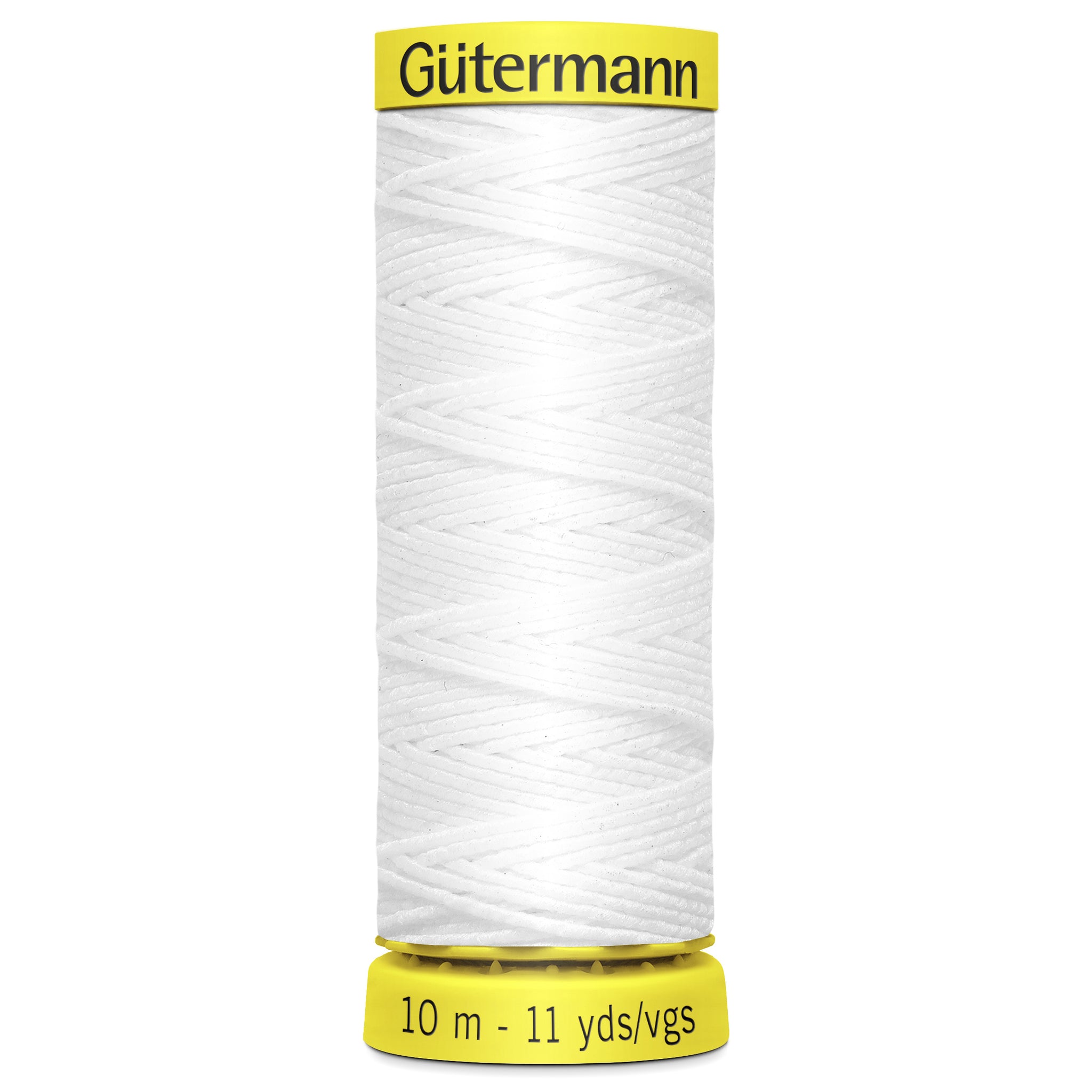 Gutermann Shirring Elastic -  10m White