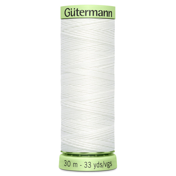 Gutermann Top Stitch Thread - White 800