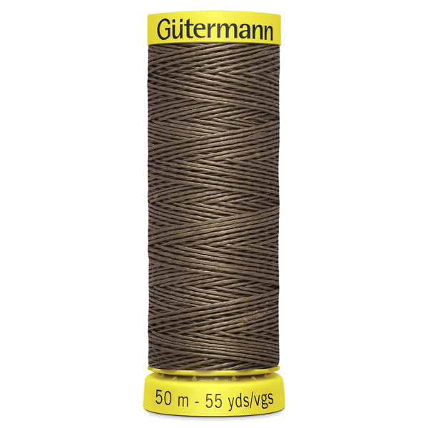 Gutermann Linen Thread -  50m Brown