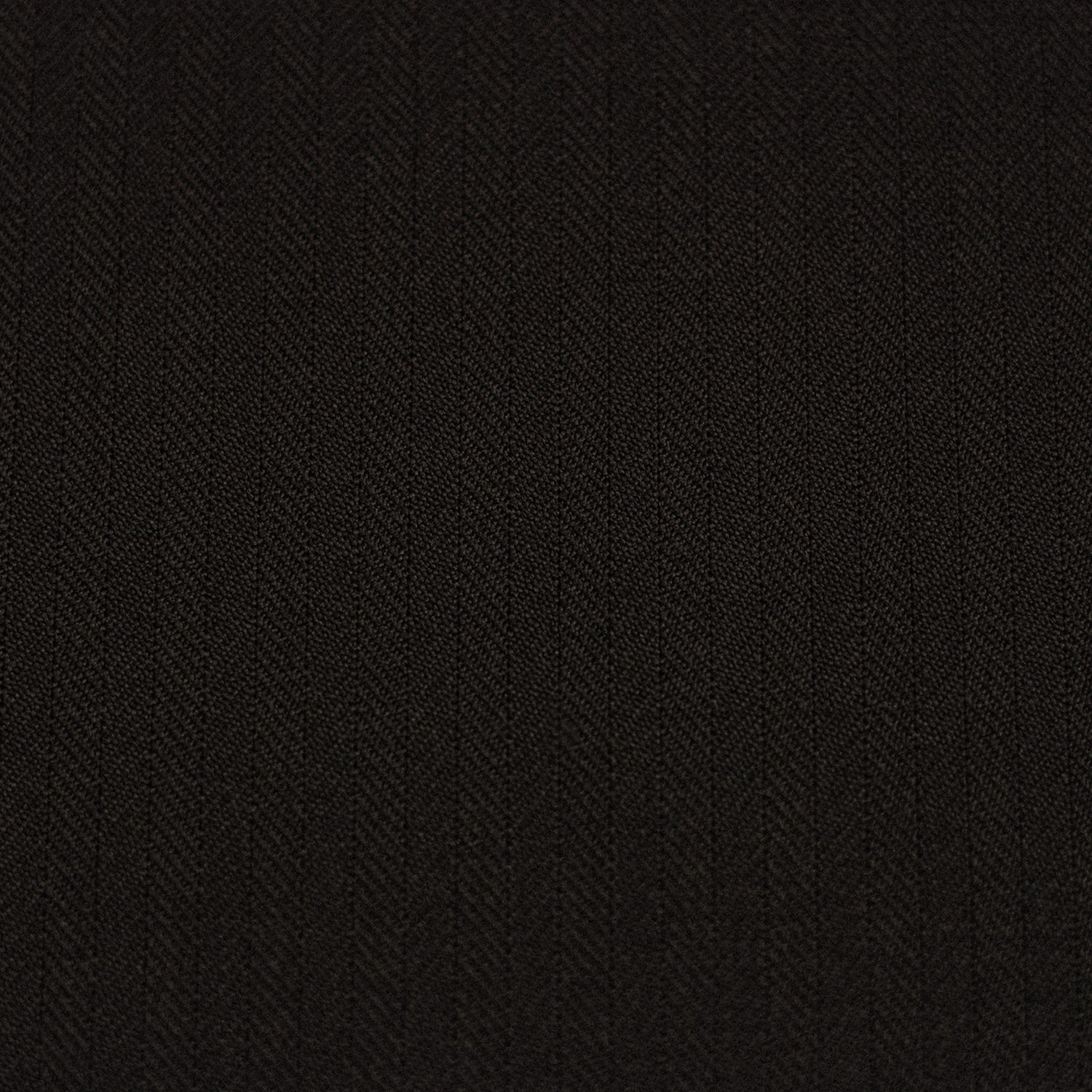 Herringbone Wool Suiting - Black