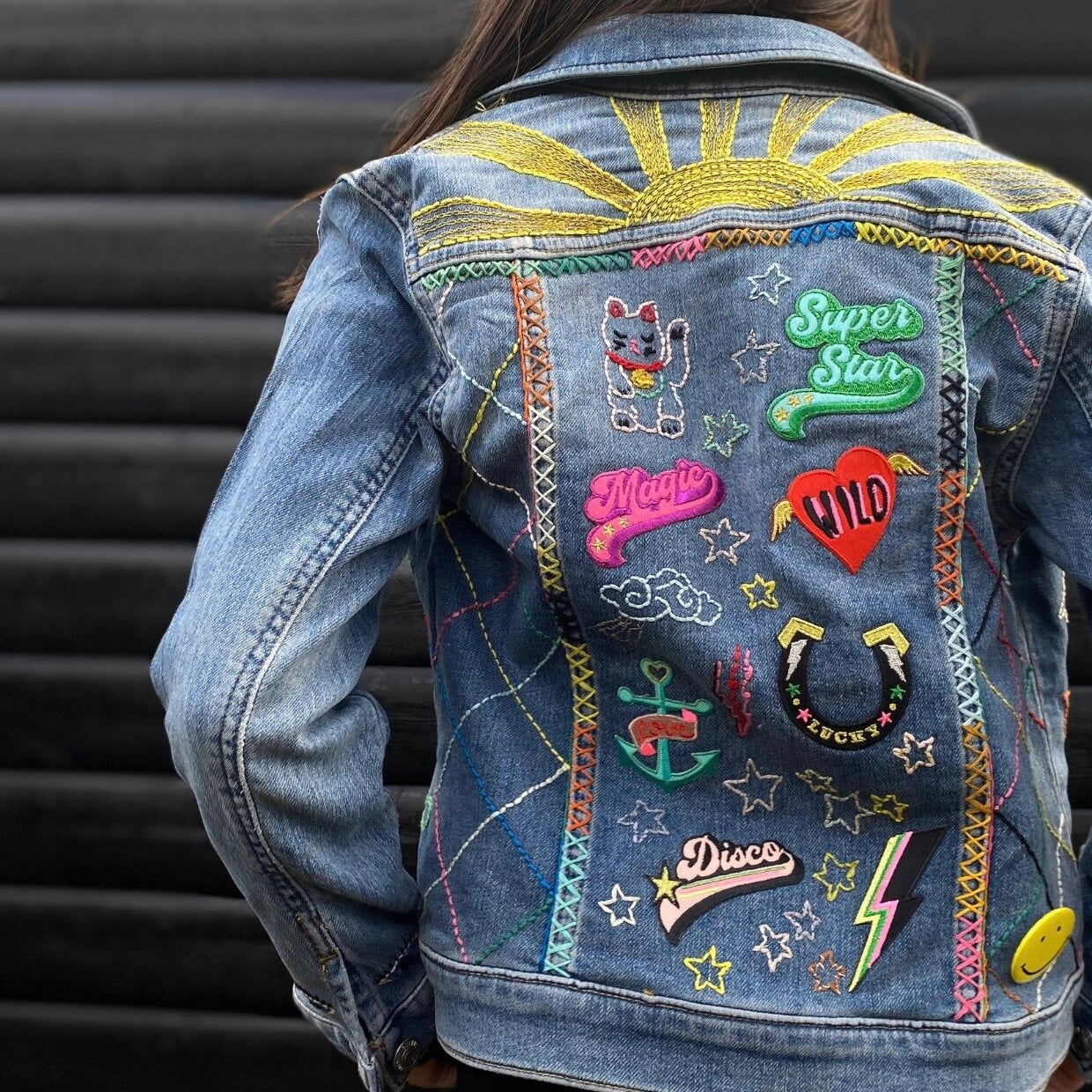 Iron-On Patch - Leaping Leopard