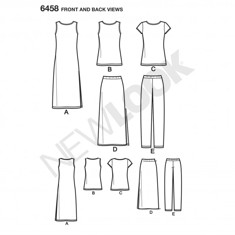New Look Women's 6458 - Knit Co-ord Separates