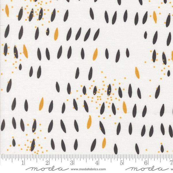 Printed Cotton Poplin - Zen Chic - Simply Cozy - Pips Dots - White