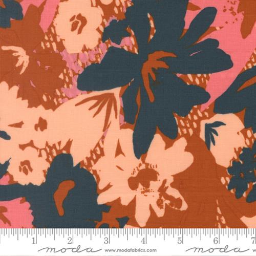 Printed Cotton Poplin - Boho Haven - Menagerie - Spice