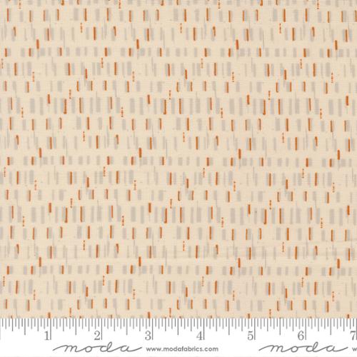 Printed Cotton Poplin - Boho Haven - Mosaic - Eggshell