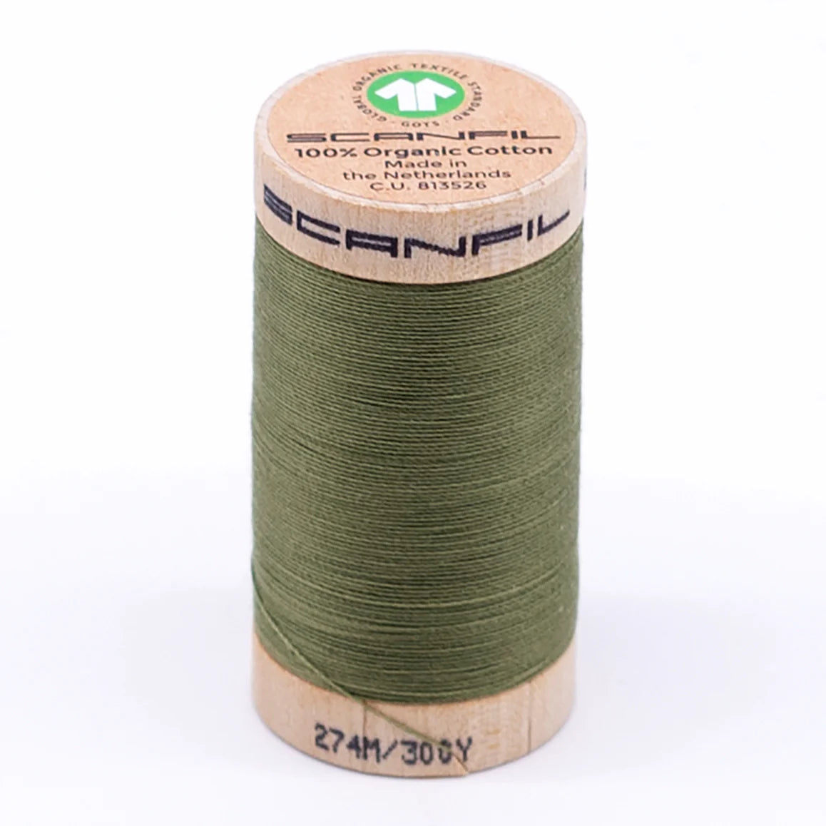 Organic Thread - 275m - 4859 - Sage