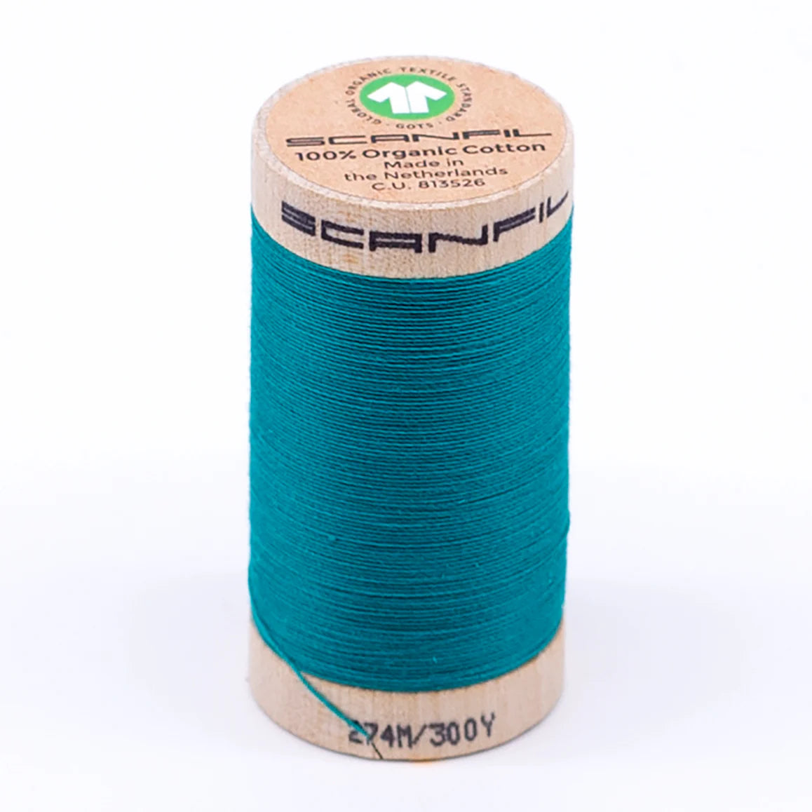 Organic Thread - 275m - 4866 - Tropical Green