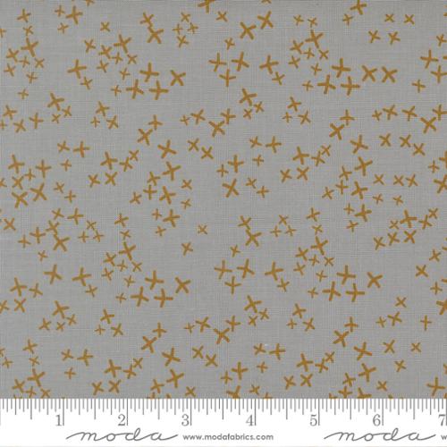 Printed Cotton Poplin - Zen Chic Mira - Realm - Light Grey