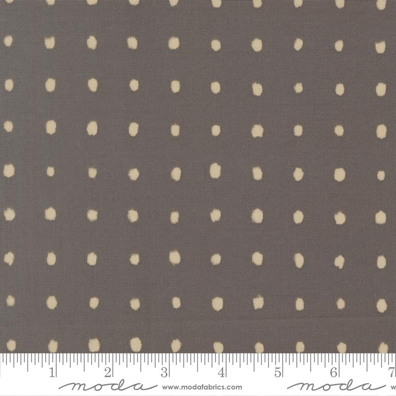 Printed Cotton Poplin - Zen Chic Mira - Pure - Graphite