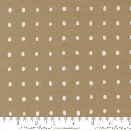 Printed Cotton Poplin - Zen Chic Mira - Pure - Taupe