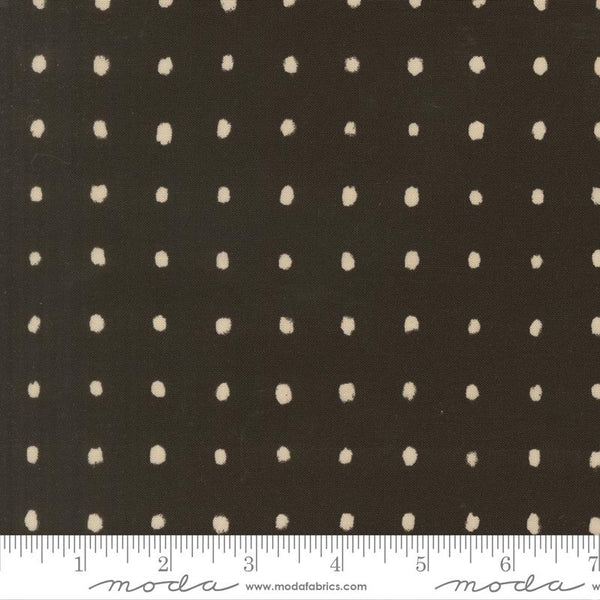 Printed Cotton Poplin - Zen Chic Mira - Pure - Raven