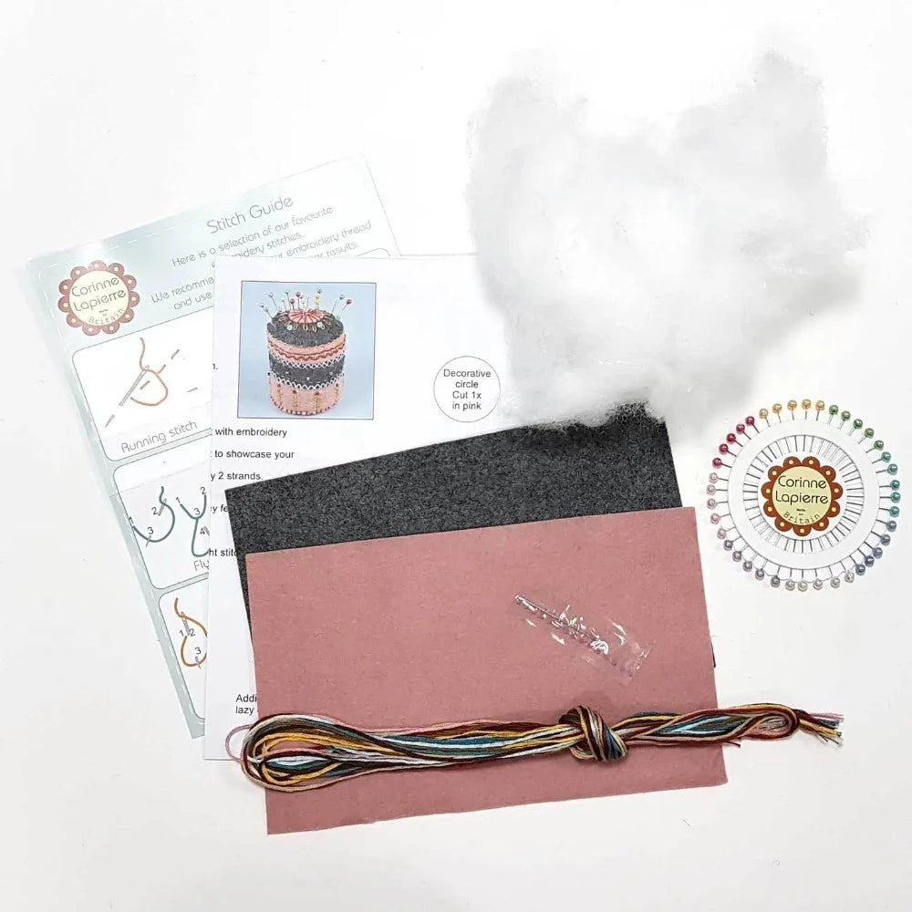 Corinne Lapierre Felt Craft Kit - Pincushion