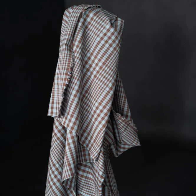 Merchant & Mills - Organic Cotton / Linen Check - Frankie