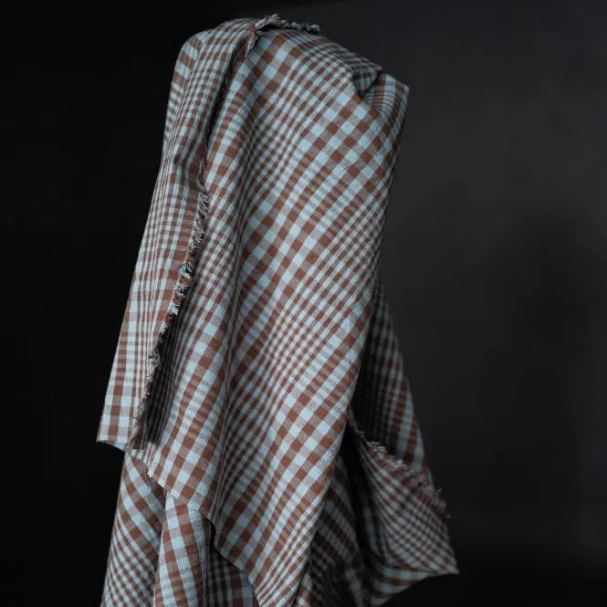 Merchant & Mills - Organic Cotton / Linen Check - Frankie